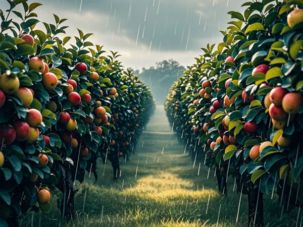 降雨頻繁對(duì)果園的影響及管理注意事項(xiàng)